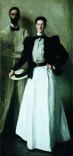 John Singer Sargent Portrait of Mr. and Mrs. I. N. Phelps Stokes France oil painting art